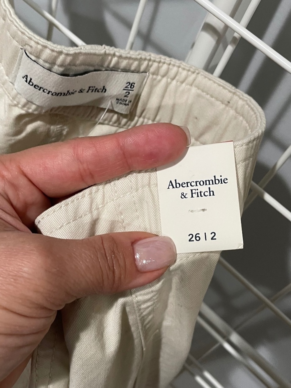 Abercrombie & Fitch High Waisted Cargo